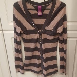 Free People Button Up Cardigan